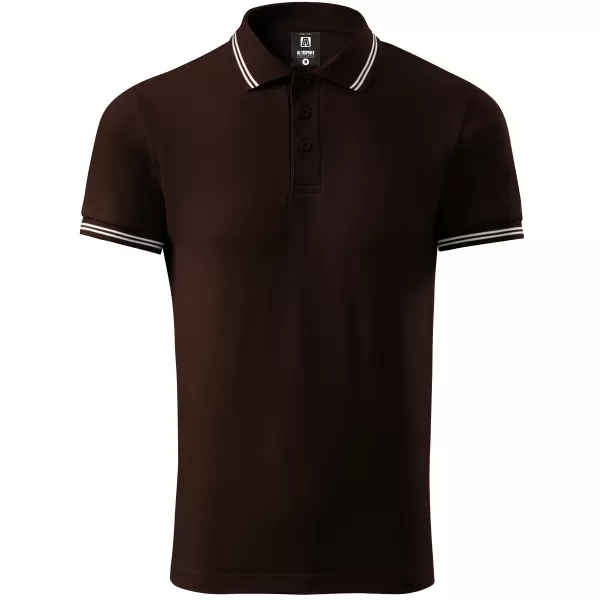  Muška majica s kragnom ALTISPORT NP/ALM921 KAVA 