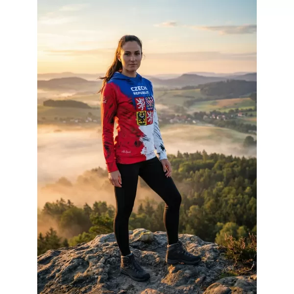  Ženska premium majica ALTISPORT x CZE VOJ/ALW032MI01 LIK 