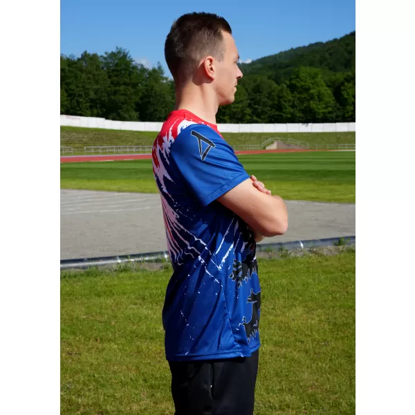  Muška premium funkcionalna majica ALTISPORT x CZE VOJ/ALM036TR01 LAV 