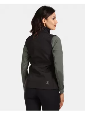 Ženski softshell prsluk KILPI SOIL-W VL0113KI CRNA