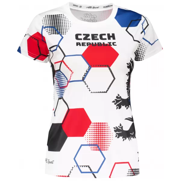  Ženska premium funkcionalna majica ALTISPORT x CZE VOJ/ALW036TR01 HEKSA BIJELA 