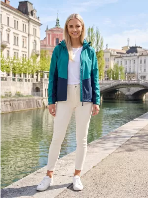 Ženska jakna ALTISPORT NoPrint NP/ALW935 SMARAGD