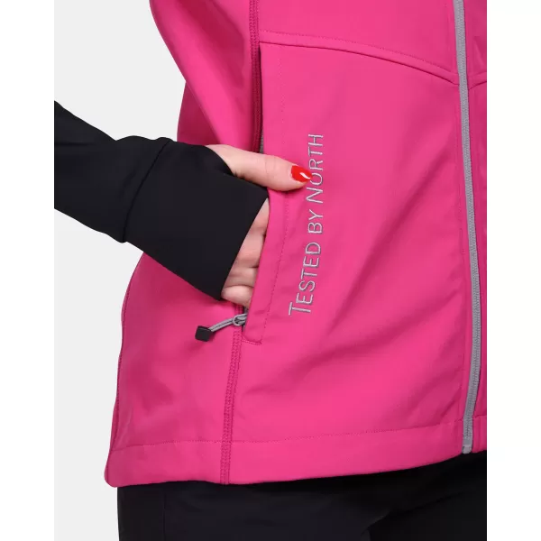  Ženski softshell prsluk KILPI SOIL-W VL0113KI RUŽIČASTA 
