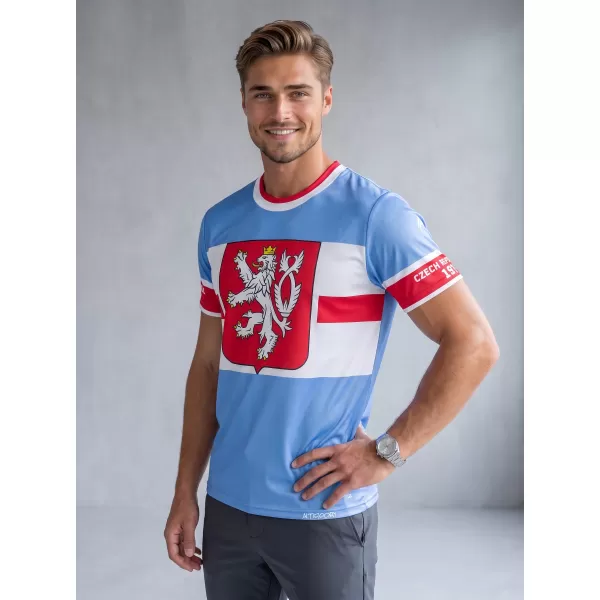  Muška premium funkcionalna majica ALTISPORT x CZE VOJ/ALM032TR01 RETRO 