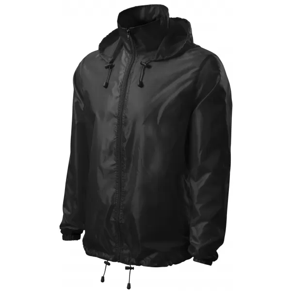  Unisex vjetrovka ALTISPORT NoPrint NP/ALU425 CRNA 
