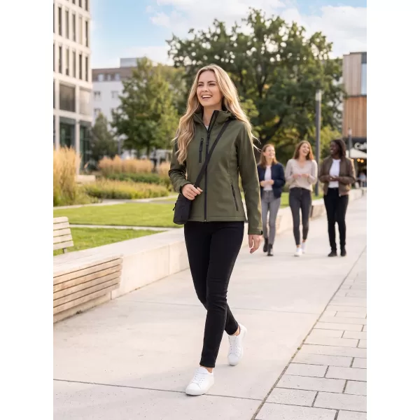  Ženska softshell jakna ALTISPORT NoPrint NP/ALW125 VOJNOG 