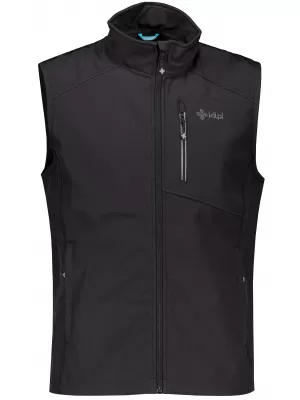 Muški softshell prsluk KILPI SOIL-M VM0118KI CRNA