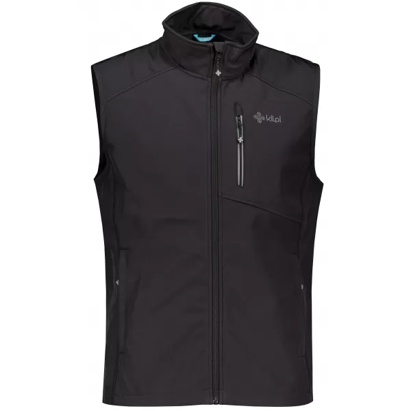  Muški softshell prsluk KILPI SOIL-M VM0118KI CRNA 