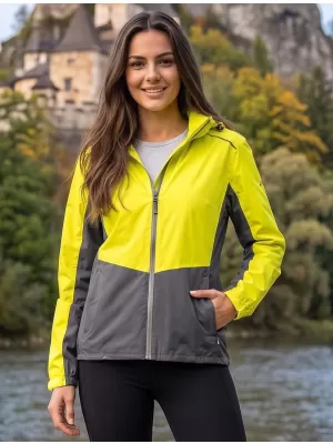 Ženska jakna ALTISPORT NoPrint NP/ALW935 NEON ŽUTA