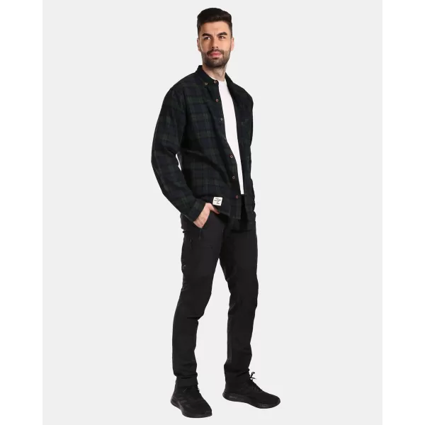  Muška košulja KILPI FLANNY-M VM0380KI TAMNO ZELENA 