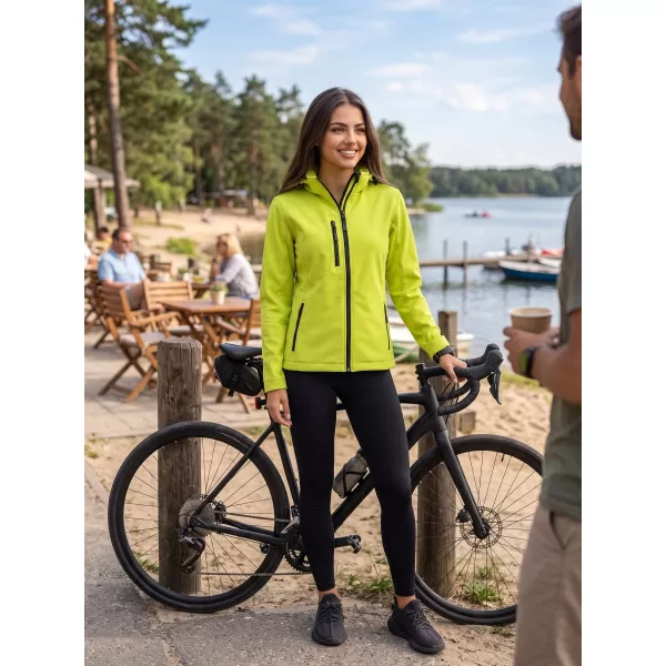  Ženska softshell jakna ALTISPORT NoPrint NP/ALW125 VAPNO 