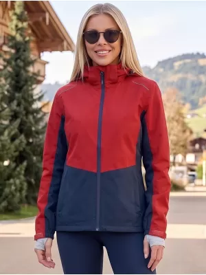 Ženska jakna ALTISPORT NoPrint NP/ALW935 CRVENA