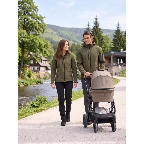  Muška softshell jakna ALTISPORT NoPrint NP/ALM225 VOJNOG 