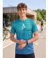 Muška premium funkcionalna majica ALTISPORT VOJ/ALM031TR01 SMARAGDNO/PLAVO