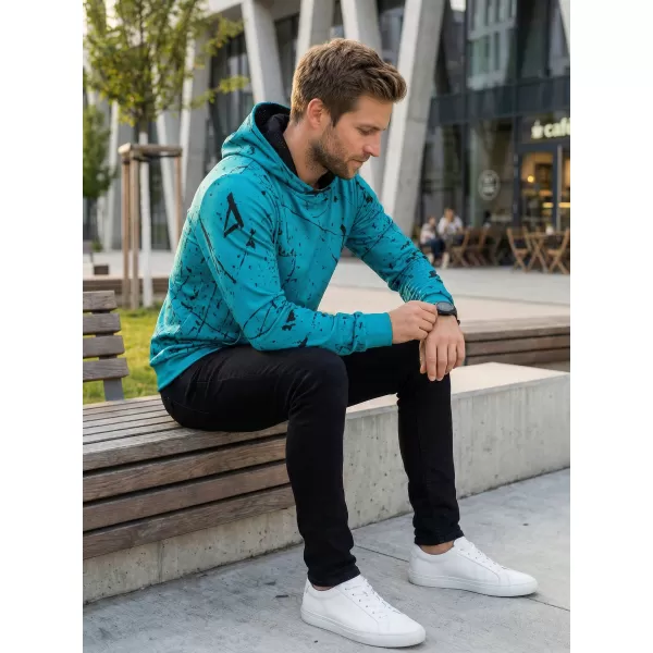  Muška premium funkcionalna majica ALTISPORT VOJ/ALM034MI01 SMARAGD 