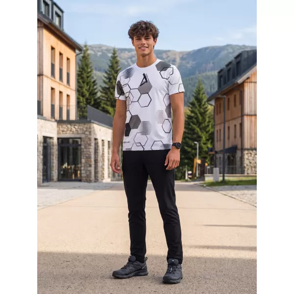  Muška funkcionalna premium majica ALTISPORT VOJ/ALM037TR01 BIJELA 