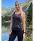 Ženska premium funkcionalna majica bez rukava ALTISPORT VOJ/ALW034TIL01 CRNA