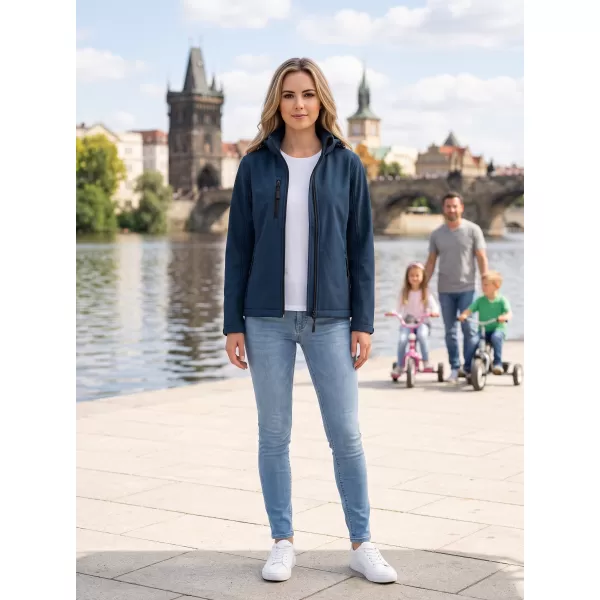  Ženska softshell jakna ALTISPORT NoPrint NP/ALW125 TAMNOPLAVA 