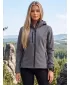 Ženska softshell jakna ALTISPORT NoPrint NP/ALW125 TAMNO SIVI ODSJAJI