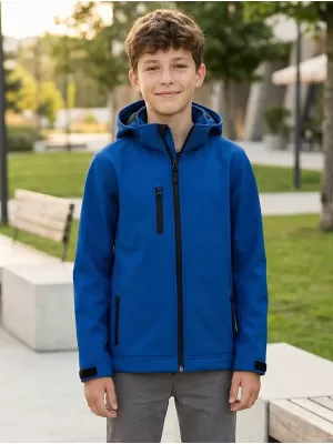 Dječja softshell jakna ALTISPORT NoPrint NP/ALK535 KRALJEVSKO PLAVA