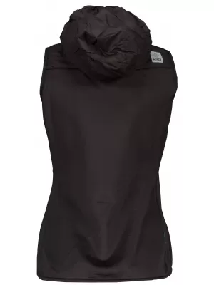 Ženski softshell prsluk KILPI LENIA-W VL0111KI CRNA