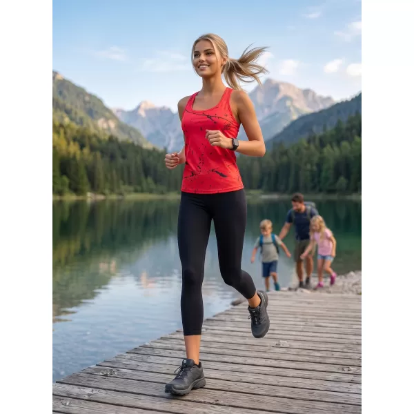  Ženska premium funkcionalna majica bez rukava ALTISPORT VOJ/ALW034TIL01 CRVENA 