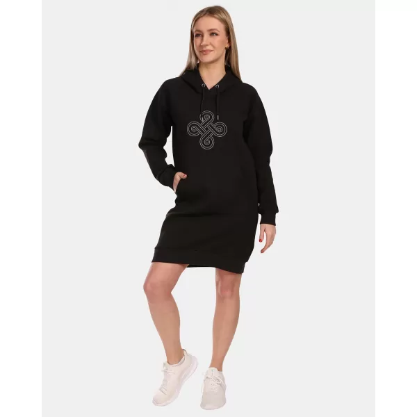  Ženska produžena majica KILPI HEYDEN-W VL0216KI CRNA 