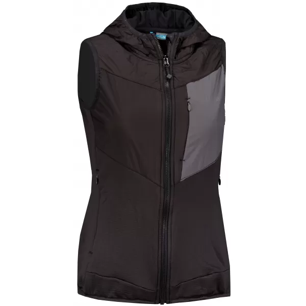  Ženski softshell prsluk KILPI LENIA-W VL0111KI CRNA 