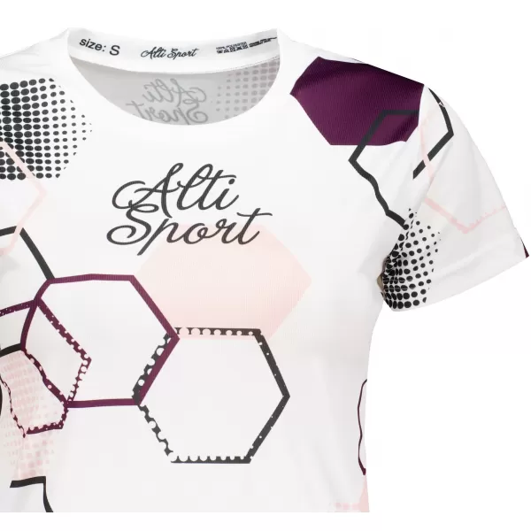  Ženska premium funkcionalna majica ALTISPORT VOJ/ALW037TR01 BIJELA 