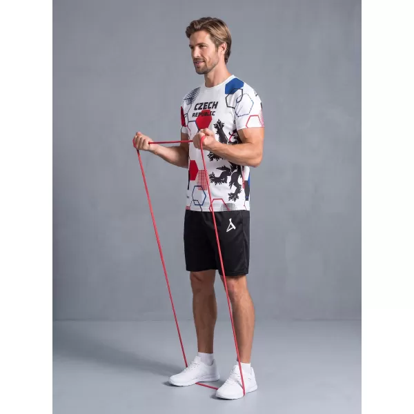 Muška premium funkcionalna majica ALTISPORT x CZE VOJ/ALM036TR01 HEKSA BIJELA 