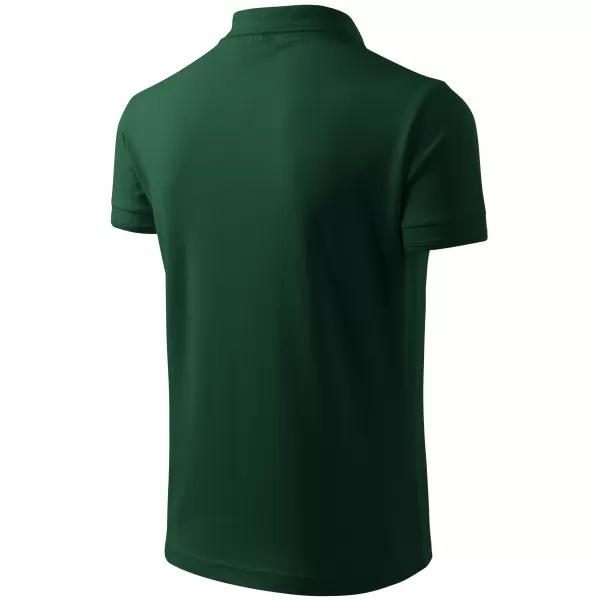  Muška majica s kragnom ALTISPORT NoPrint NP/ALM302 TAMNO ZELENA 