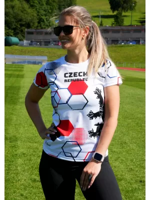 Ženska premium funkcionalna majica ALTISPORT x CZE VOJ/ALW036TR01 HEKSA BIJELA