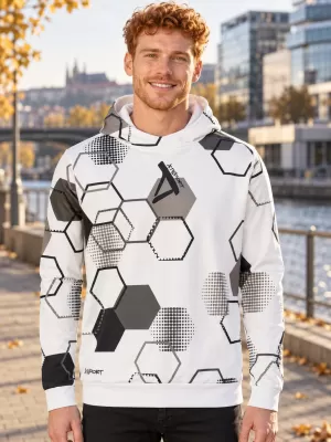 Muška premium funkcionalna majica ALTISPORT VOJ/ALM037MI01 BIJELA