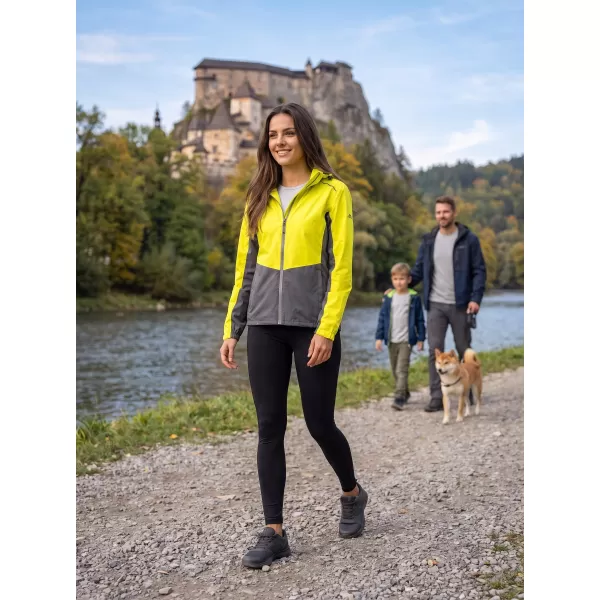  Ženska jakna ALTISPORT NoPrint NP/ALW935 NEON ŽUTA 