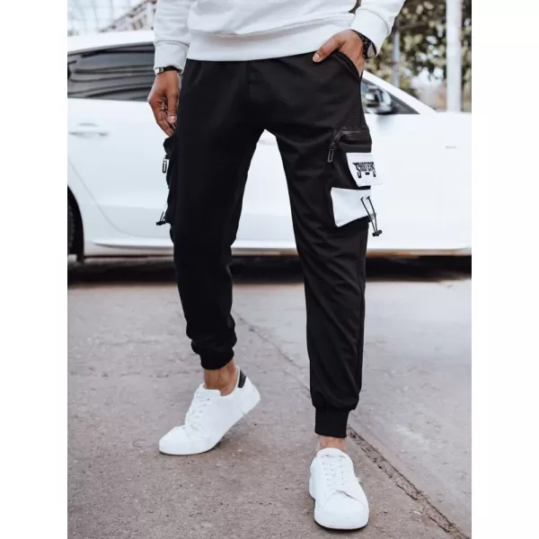  Muški tragovi DSTREET UX4371 CRNI 