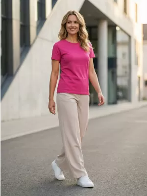 Ženska majica kratkih rukava ALTISPORT NoPrint NP/ALW331 MAGENTA