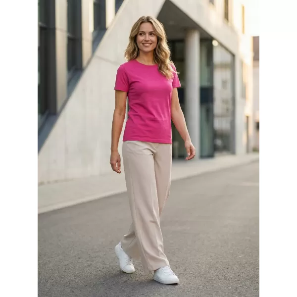  Ženska majica kratkih rukava ALTISPORT NoPrint NP/ALW331 MAGENTA 