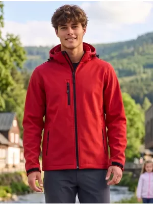 Muška softshell jakna ALTISPORT NoPrint NP/ALM225 CRVENA
