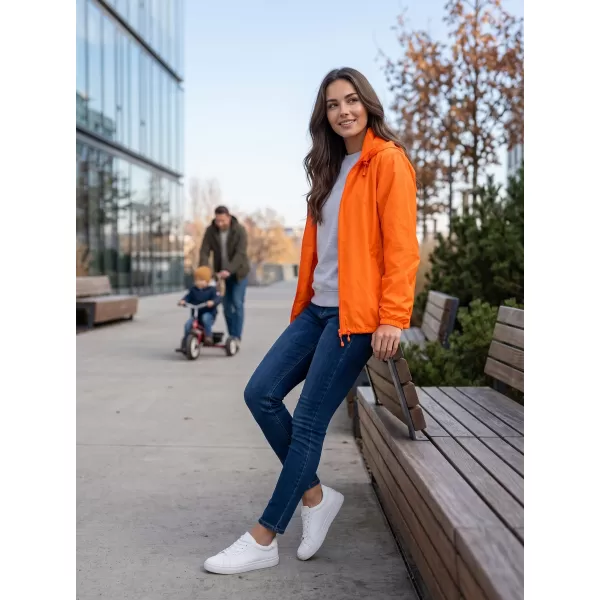  Unisex vjetrovka ALTISPORT NoPrint NP/ALU425 NEON NARANČASTA 