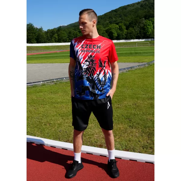  Muška premium funkcionalna majica ALTISPORT x CZE VOJ/ALM036TR01 LAV 