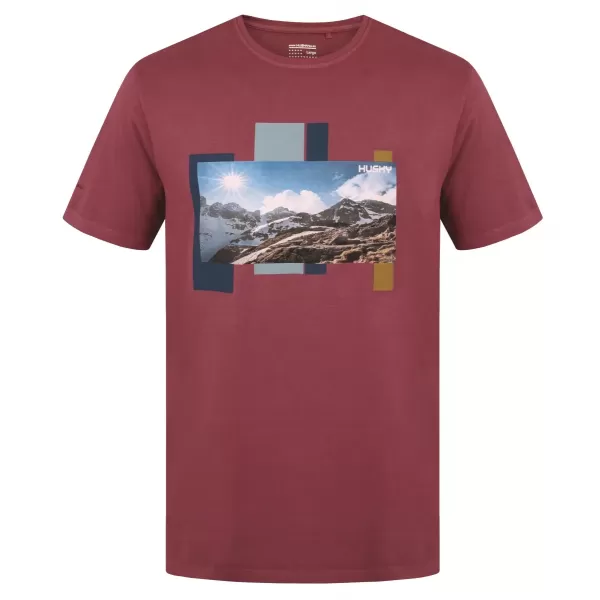  Košulja HUSKY TEE SKYLINE M KLARET 