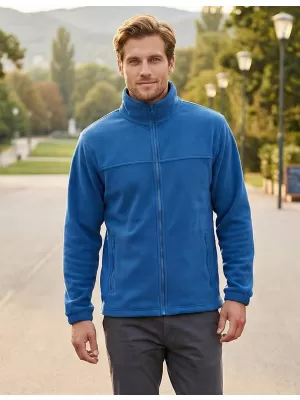 Muška majica od flisa ALTISPORT NoPrint NP/ALM105 AZURNO PLAVA