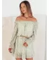 Haljina DSTREET KERVEN EY2471 ZELENA