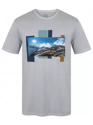 Košulja HUSKY TEE SKYLINE M SVIJETLO SIVE BOJE
