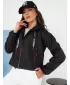 Ženska traper jakna DSTREET ALONDRASS TY4334 CRNI