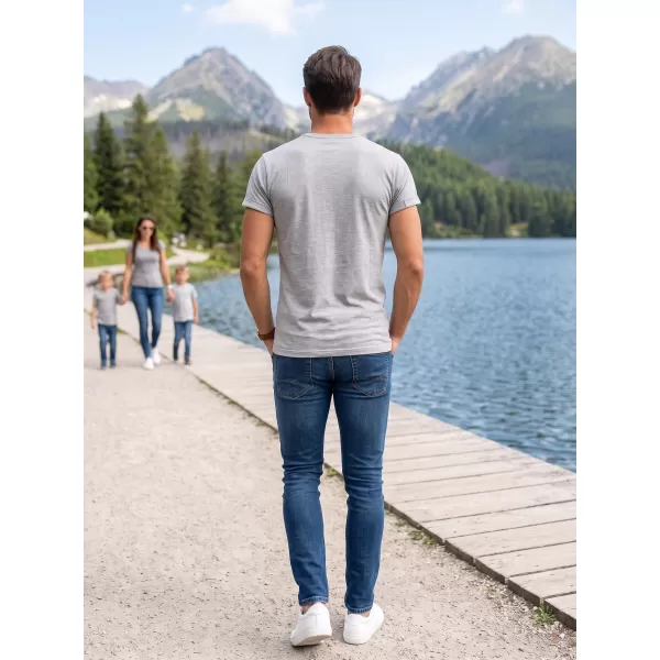  Muška majica kratkih rukava ALTISPORT NoPrint NP/ALM361 SVJETLO ISTICANJE 