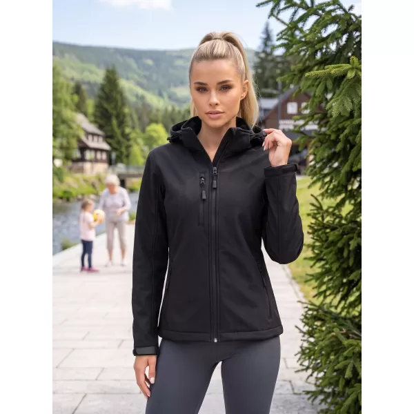  Ženska softshell jakna ALTISPORT NoPrint NP/ALW125 CRNA 
