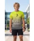 Muška premium funkcionalna majica ALTISPORT VOJ/ALM031TR01 CRNA/FLUO ŽUTA