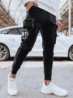 Muška trenirka DSTREET UX4309 BLACK Dstreet1