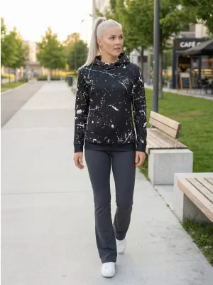 Ženska vrhunska funkcionalna majica ALTISPORT VOJ/ALW034MI01 CRNA
